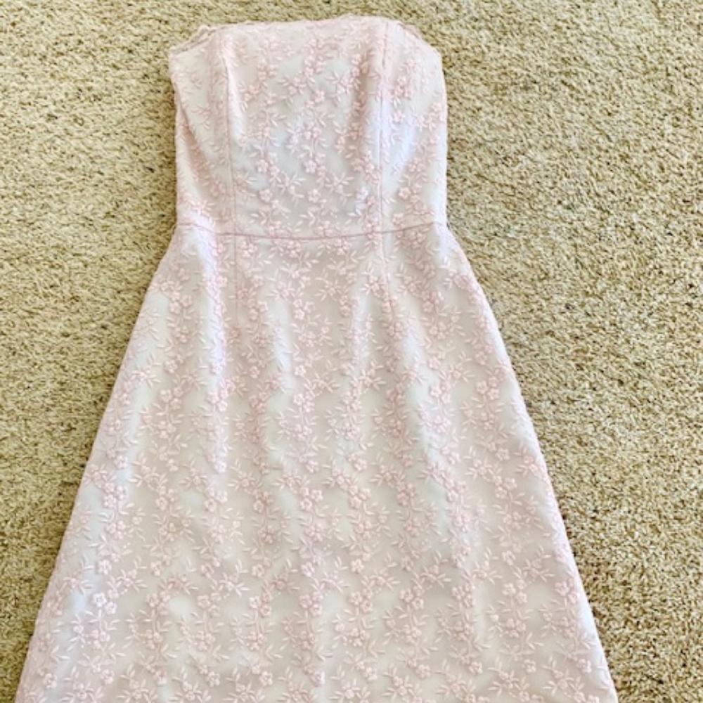 Kathlin Argiro Atelier Pink Embroidered Dress